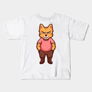 The Tiger Cartoon Kids T-Shirt